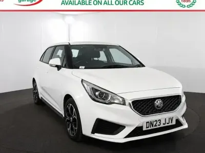 Used MG MG3 Excite 106 HP (77 kW) 2023 White Hatchback