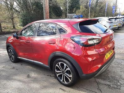 Used Ford Puma Titanium 125 HP (91 kW) 2024 Fantastic red Hatchback