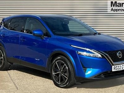 Blue Used 2022 Nissan Qashqai Tekna SUV | £18,741 (Fair price)