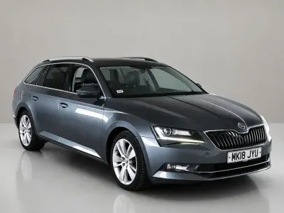 Used Skoda Superb SE L Executive 150 HP (110 kW) 2018 Grey Estate