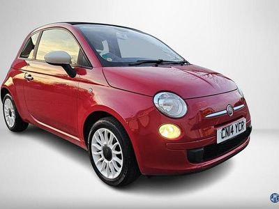 Used Fiat 500C S 69 HP (50 kW) 2014 Red Cabriolet