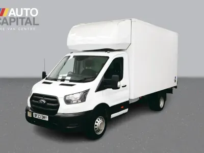 Used Ford Transit 130 HP (95 kW) 2023 White Cabriolet