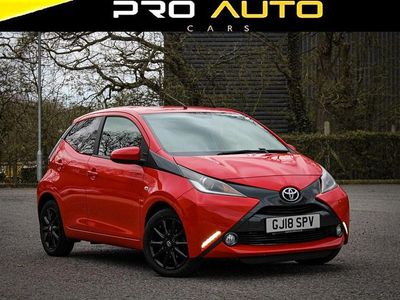 Begagnad Toyota Aygo x-style 2018 Röd Halvkombi