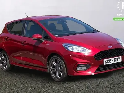 Used Ford Fiesta ST-Line 125 HP (91 kW) 2019 Red Hatchback
