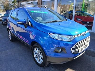 Used Ford Ecosport Zetec 2015 Blue SUV