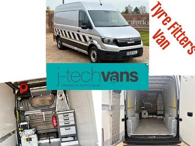 Used MAN TGE 2021 Silver Van