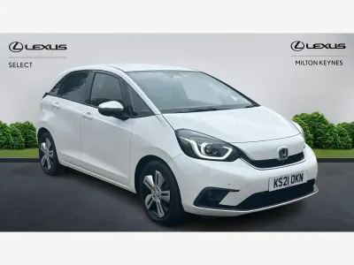 Second-hand Honda Jazz Hybrid 109 CP (80 kW) 2021 Alb Hatchback