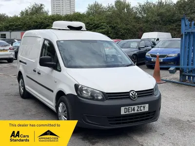 Used VW Caddy Startline 102 HP (75 kW) 2014 White MPV