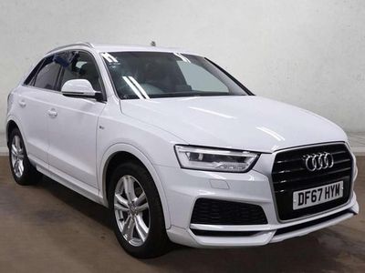 Used Audi Q3 S-Line 150 HP (110 kW) 2017 White SUV