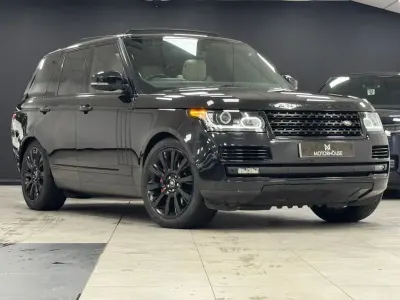 Gebraucht Land Rover Range Rover Vogue SE 339 PS (249 kW) 2014 Schwarz SUV