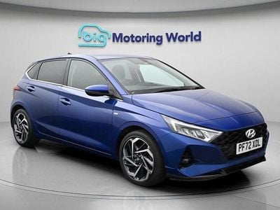 Used Hyundai i20 Premium 100 HP (73 kW) 2023 Blue Hatchback