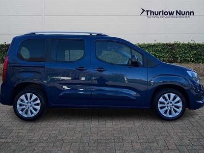 Used Vauxhall Combo Elite 130 HP (95 kW) 2021 Blue MPV