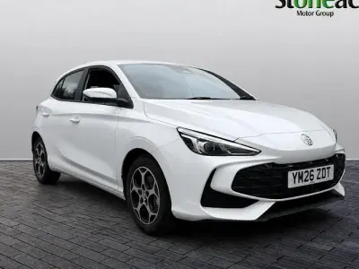 New MG MG3 SE 116 HP (85 kW) 2026 White Hatchback
