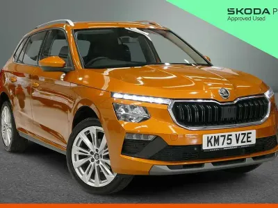 Usata Skoda Kamiq SE L 150 CV (110 kW) 2025 Arancione SUV