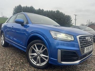 Used Audi Q2 S-Line 150 HP (110 kW) 2018 Blue SUV
