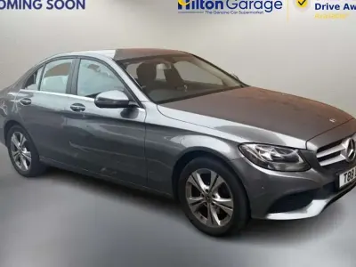 Begagnad Mercedes C200 Executive 184 HK (135 kW) 2018 Grå Sedan