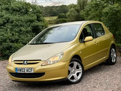 Używany Peugeot 307 2002 Żółty Hatchback