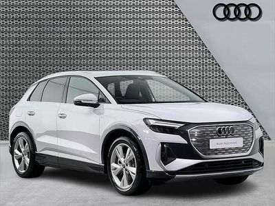 New Audi Q4 e-tron S-Line 150 kW (204 HP) 2026 White SUV