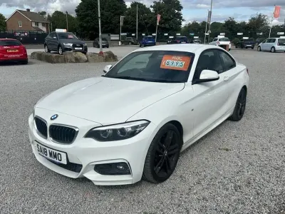 Used BMW 218 M Sport 150 HP (110 kW) 2018 White Coupe