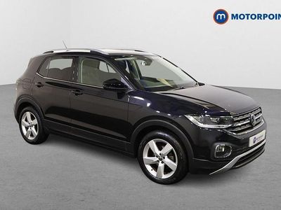 Black Used 2021 VW T-Cross SEL SUV | £14,599 (Fair price)