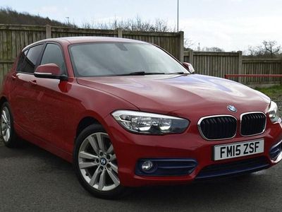 Used BMW 116 Sport Line 116 HP (85 kW) 2015 Red Hatchback