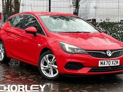 Used Vauxhall Astra SRi 145 HP (106 kW) 2020 Red Hatchback