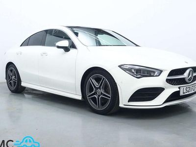 Used Mercedes CLA180 AMG Line Premium Plus 136 HP (100 kW) 2021 White Sedan