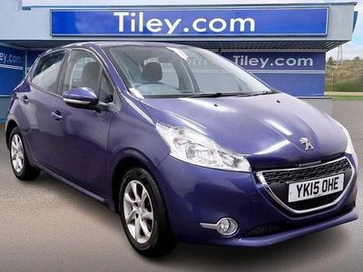 Blue Used 2015 Peugeot 208 Active Hatchback | £4,190 (Fair price)