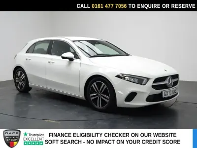 Used Mercedes A180 136 HP (100 kW) 2020 White Hatchback