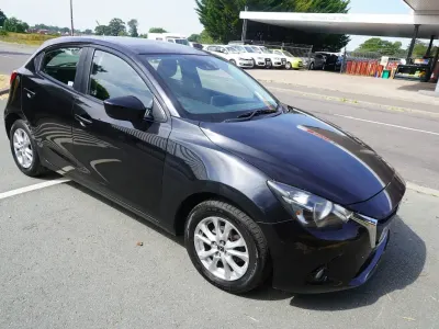 Used Mazda 2 105 HP (77 kW) 2016 Black Hatchback