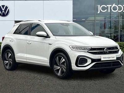 White Used 2022 VW T-Roc R-line SUV | £23,620 (Fair price)