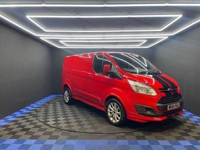 Red Used 2014 Ford Transit Custom Sport Van | £14,990 (Expensive)