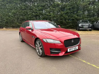 Used Jaguar XF R-Sport 2017 Red Estate
