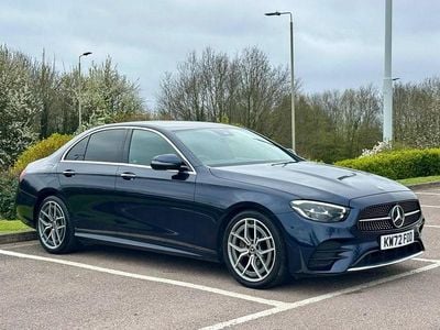 Used Mercedes E200 AMG Line Premium 200 HP (147 kW) 2023 Blue Sedan