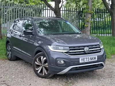 Used VW T-Cross Black Edition 110 HP (80 kW) 2024 Grey SUV