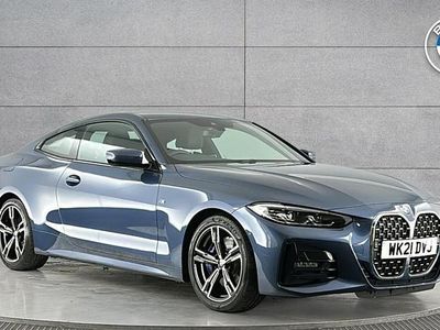 Used BMW 430 M Sport 242 HP (177 kW) 2021 Blue Coupe