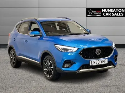 Używany MG ZS Exclusive 106 KM (77 kW) 2023 Niebieski SUV