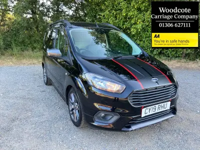 Used Ford Transit Courier Sport 100 HP (73 kW) 2019 Black Van