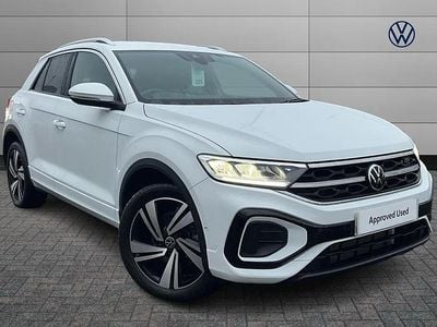 Used VW T-Roc R-line 150 HP (110 kW) 2025 White SUV