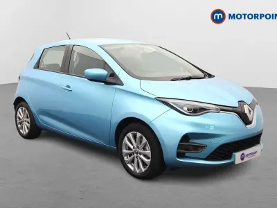 Used Renault Zoe Iconic 100 kW (136 HP) 2021 Blue Hatchback