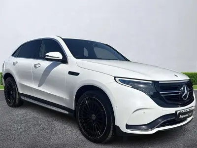 Used Mercedes EQC400 AMG Line Premium Plus 300 kW (408 HP) 2023 White SUV