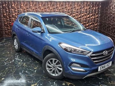 Used Hyundai Tucson SE 132 HP (97 kW) 2015 Blue SUV