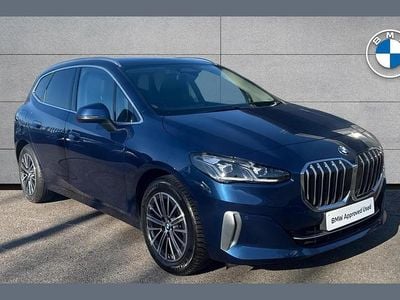 Used BMW 223 Active Tourer Luxury Line 200 HP (147 kW) 2022 Blue MPV
