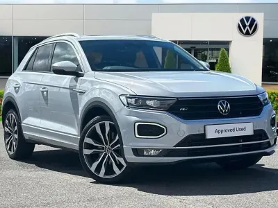 Used VW T-Roc R-line 150 HP (110 kW) 2021 Silver SUV