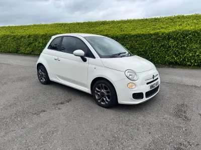 Used Fiat 500 S 69 HP (50 kW) 2013 White Hatchback