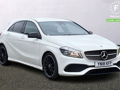 used Mercedes A200 A CLASS HATCHBACKAMG Line Executive 5dr [18" Multispoke AMG Alloys, Privacy Glass, Night Pack, Park Assist Pilot, Cruise Control, Reverse Camera]