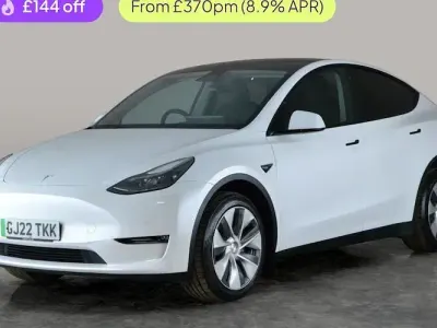 Used Tesla Model Y Long Range AWD 378 kW (514 HP) 2022 White SUV