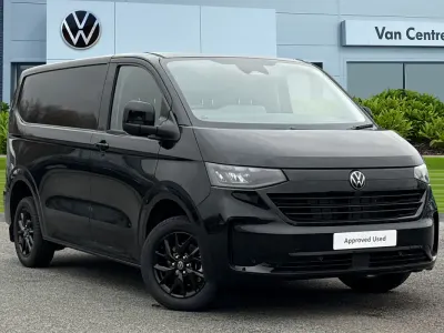 Used VW T7 Pro 150 HP (110 kW) 2025 Black Van