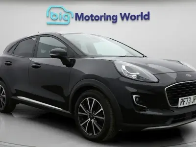 Used Ford Puma Titanium 125 HP (91 kW) 2023 Black SUV