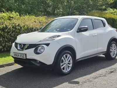 Used Nissan Juke Acenta Premium 110 HP (80 kW) 2014 White SUV